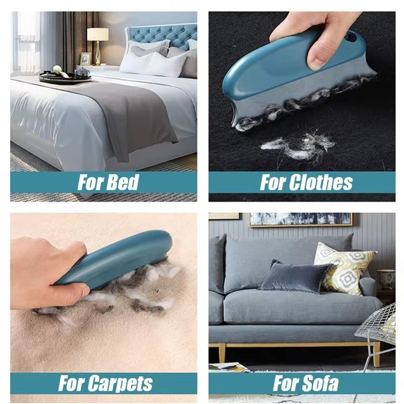 Lint Hair Remover Brush Cleaning Brush Sofa Fuzz Fabric Dust Removal Pet Cat Dog Portable Multifunctional Household Remover